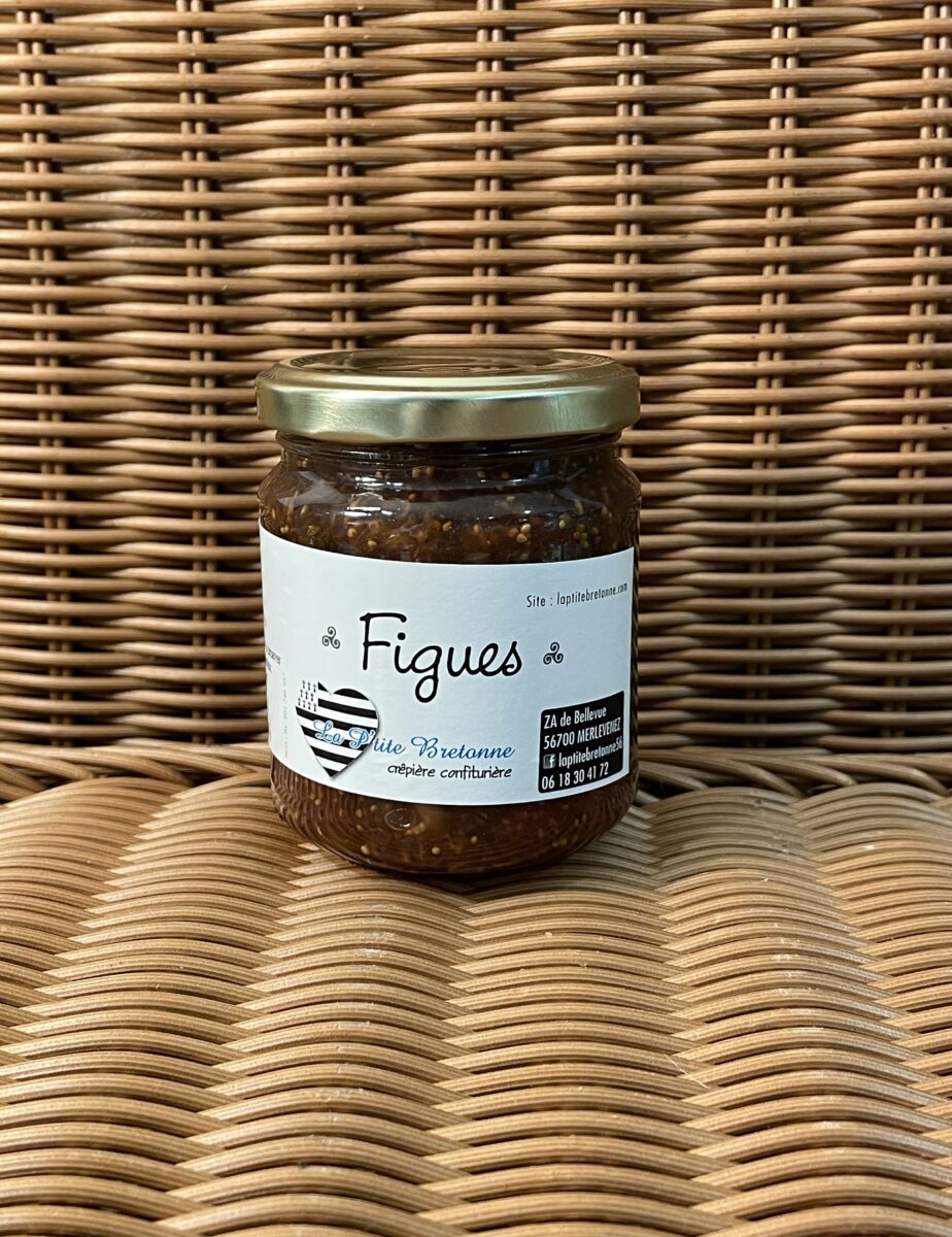 Confiture de figues la p'tite bretonne