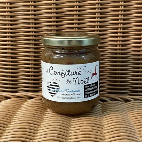 Confiture de noël la p'tite bretonne