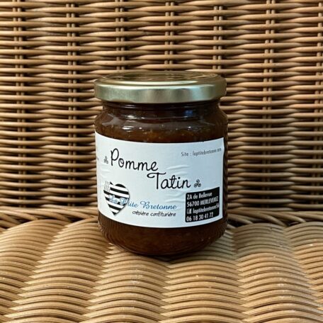 Confiture de pomme tatin la p'tite bretonne