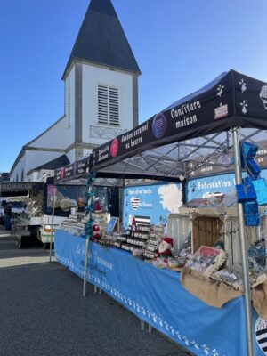 accueil marchés confitures crêpes la p'tite bretonne