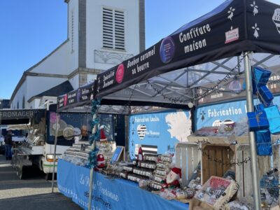 accueil marchés confitures crêpes la p'tite bretonne